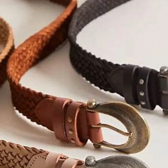 Free People We The Free NWOT Brix Belt in Cognac - Picture 9 of 9